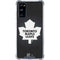 NHL Toronto Maple Leafs Black Background Galaxy S20 FE Clear Case