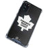 NHL Toronto Maple Leafs Black Background Galaxy S20 FE Clear Case