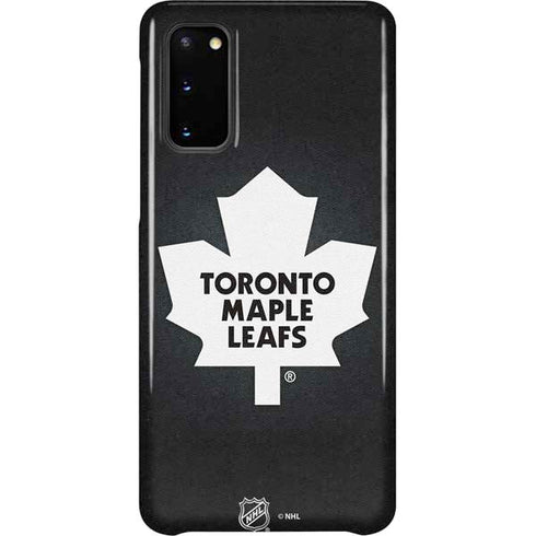 NHL Toronto Maple Leafs Black Background Galaxy S20 Lite Case