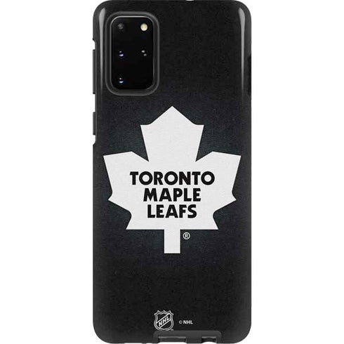 NHL Toronto Maple Leafs Black Background Galaxy S20 Plus Pro Case