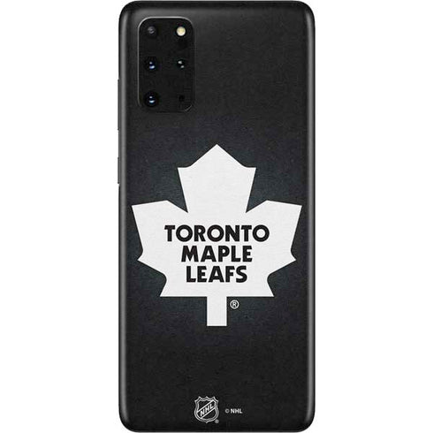 NHL Toronto Maple Leafs Black Background Galaxy S20 Plus Skin