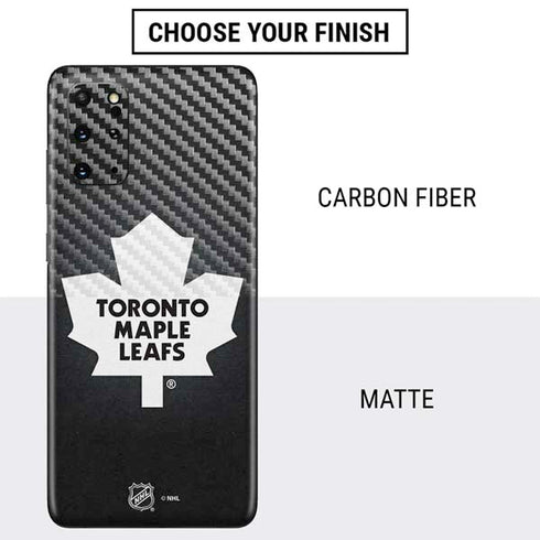 NHL Toronto Maple Leafs Black Background Galaxy S20 Plus Skin
