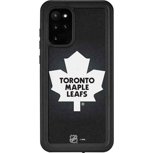 NHL Toronto Maple Leafs Black Background Galaxy S20 Plus Waterproof Case