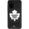 NHL Toronto Maple Leafs Black Background Galaxy S20 Plus Waterproof Case