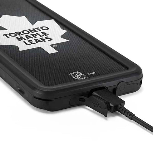 NHL Toronto Maple Leafs Black Background Galaxy S20 Plus Waterproof Case