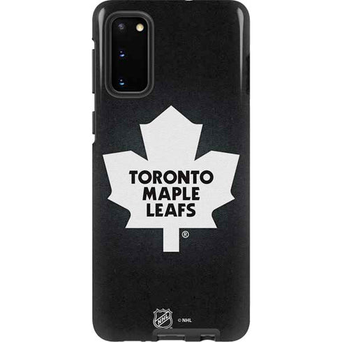 NHL Toronto Maple Leafs Black Background Galaxy S20 Pro Case