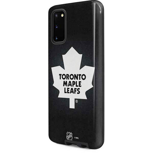 NHL Toronto Maple Leafs Black Background Galaxy S20 Pro Case