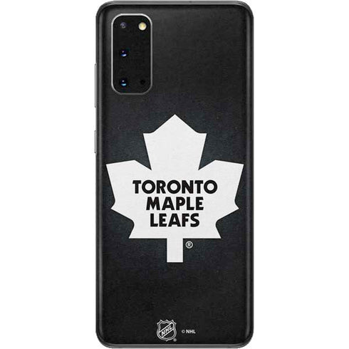 NHL Toronto Maple Leafs Black Background Galaxy S20 Skin