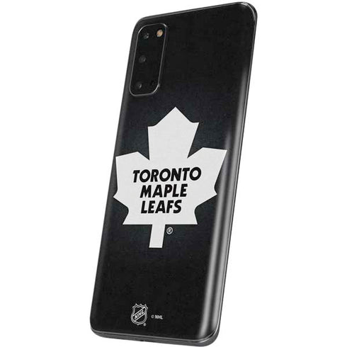 NHL Toronto Maple Leafs Black Background Galaxy S20 Skin