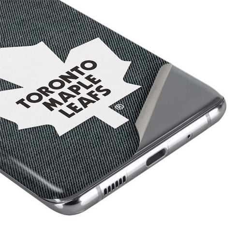 NHL Toronto Maple Leafs Black Background Galaxy S20 Ultra 5G Skin