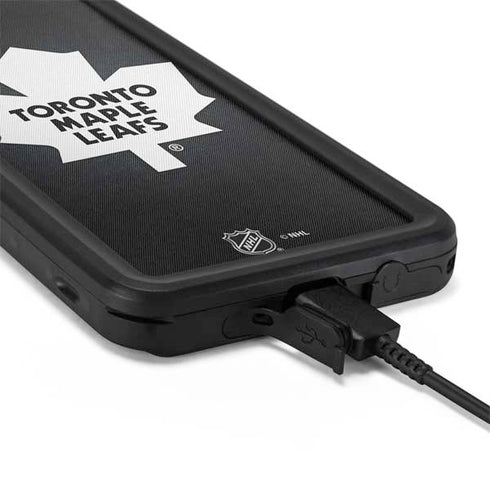 NHL Toronto Maple Leafs Black Background Galaxy S20 Waterproof Case