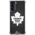 NHL Toronto Maple Leafs Black Background Galaxy S21 5G Clear Case