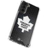 NHL Toronto Maple Leafs Black Background Galaxy S21 5G Clear Case