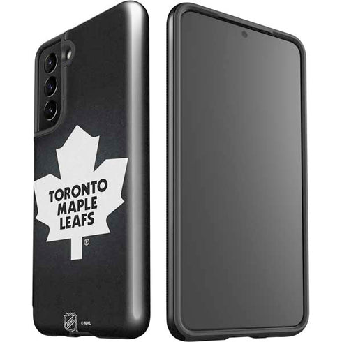 NHL Toronto Maple Leafs Black Background Galaxy S21 5G Pro Case