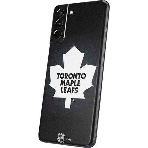 NHL Toronto Maple Leafs Black Background Galaxy S21 5G Skin