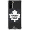 NHL Toronto Maple Leafs Black Background Galaxy S21 Plus 5G Clear Case
