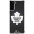 NHL Toronto Maple Leafs Black Background Galaxy S21 Plus 5G Clear Case