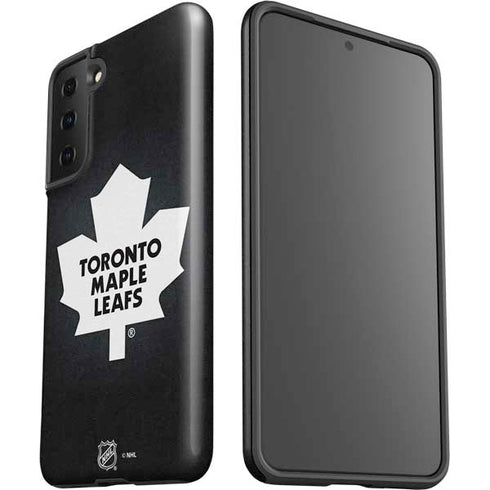 NHL Toronto Maple Leafs Black Background Galaxy S21 Plus 5G Pro Case