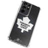 NHL Toronto Maple Leafs Black Background Galaxy S21 Ultra 5G Clear Case