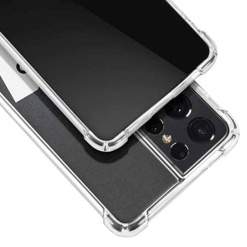 NHL Toronto Maple Leafs Black Background Galaxy S21 Ultra 5G Clear Case