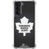 NHL Toronto Maple Leafs Black Background Galaxy S22 Clear Case