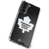 NHL Toronto Maple Leafs Black Background Galaxy S22 Clear Case