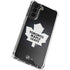 NHL Toronto Maple Leafs Black Background Galaxy S22 Plus Clear Case