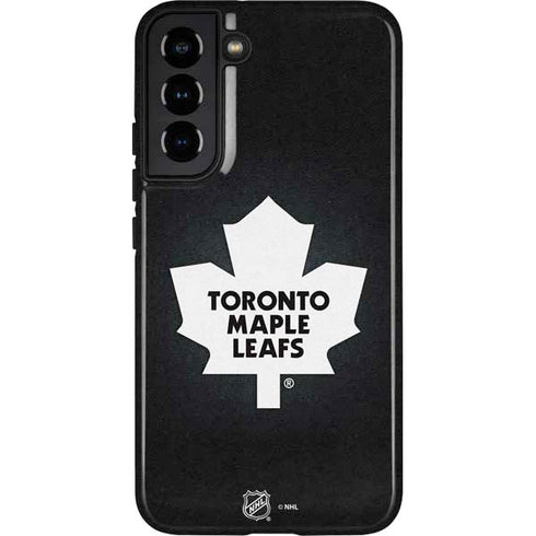 NHL Toronto Maple Leafs Black Background Galaxy S22 Plus Pro Case