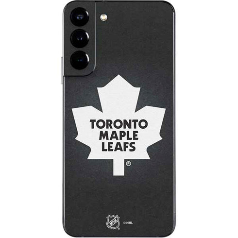 NHL Toronto Maple Leafs Black Background Galaxy S22 Plus Skin