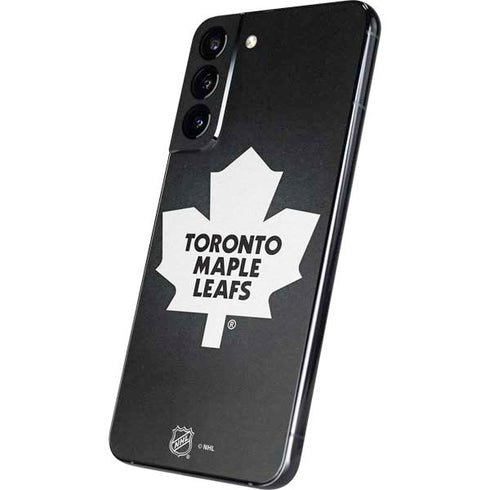 NHL Toronto Maple Leafs Black Background Galaxy S22 Plus Skin