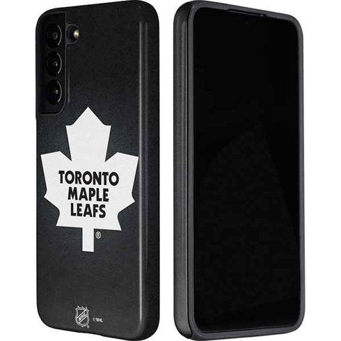 NHL Toronto Maple Leafs Black Background Galaxy S22 Pro Case