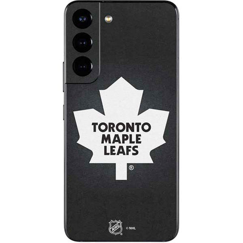 NHL Toronto Maple Leafs Black Background Galaxy S22 Skin