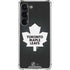 NHL Toronto Maple Leafs Black Background Galaxy S23 Clear Case