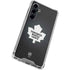 NHL Toronto Maple Leafs Black Background Galaxy S23 FE Clear Case