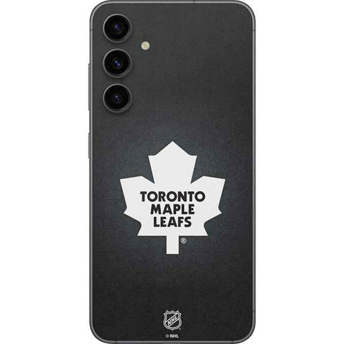 NHL Toronto Maple Leafs Black Background Galaxy S23 FE Skin