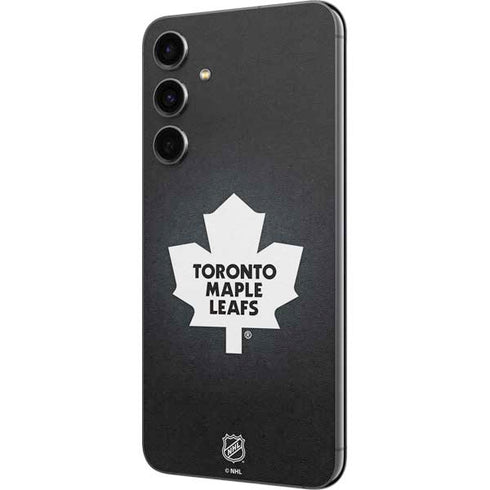 NHL Toronto Maple Leafs Black Background Galaxy S23 FE Skin