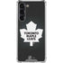 NHL Toronto Maple Leafs Black Background Galaxy S23 Plus Clear Case