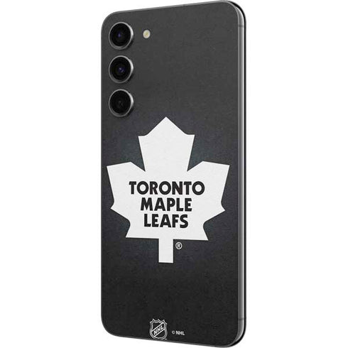 NHL Toronto Maple Leafs Black Background Galaxy S23 Plus Skin