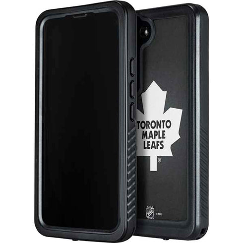 NHL Toronto Maple Leafs Black Background Galaxy S23 Plus Waterproof Case