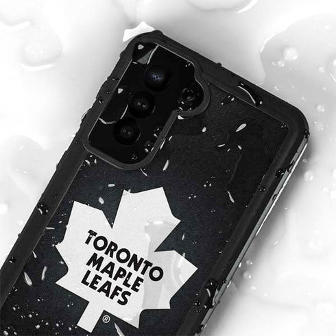 NHL Toronto Maple Leafs Black Background Galaxy S23 Plus Waterproof Case
