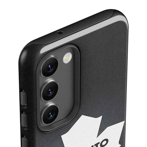 NHL Toronto Maple Leafs Black Background Galaxy S23 Pro Case