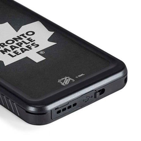 NHL Toronto Maple Leafs Black Background Galaxy S23 Waterproof Case