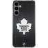 NHL Toronto Maple Leafs Black Background Galaxy S24 Plus Clear Case