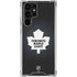 NHL Toronto Maple Leafs Black Background Galaxy S24 Ultra Clear Case