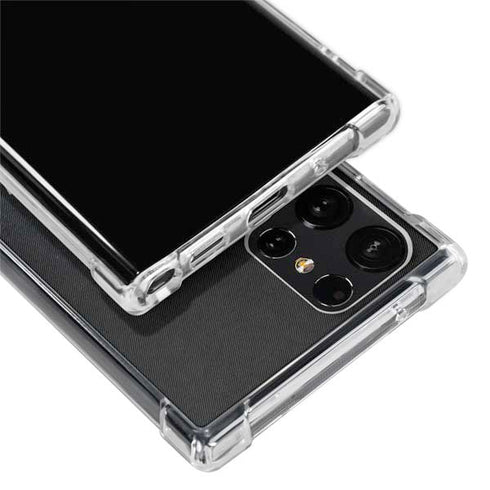 NHL Toronto Maple Leafs Black Background Galaxy S24 Ultra Clear Case