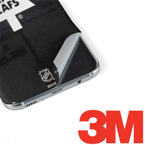 NHL Toronto Maple Leafs Black Background Galaxy S8 Plus Skin