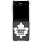 NHL Toronto Maple Leafs Black Background Galaxy Z Flip5 5G Clear Case