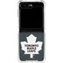 NHL Toronto Maple Leafs Black Background Galaxy Z Flip5 5G Clear Case