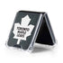 NHL Toronto Maple Leafs Black Background Galaxy Z Flip5 5G Clear Case