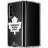 NHL Toronto Maple Leafs Black Background Galaxy Z Fold4 5G Clear Case